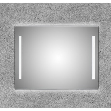 Espejo led retroiluminado Teseo 80X80 cm alta luminosidad